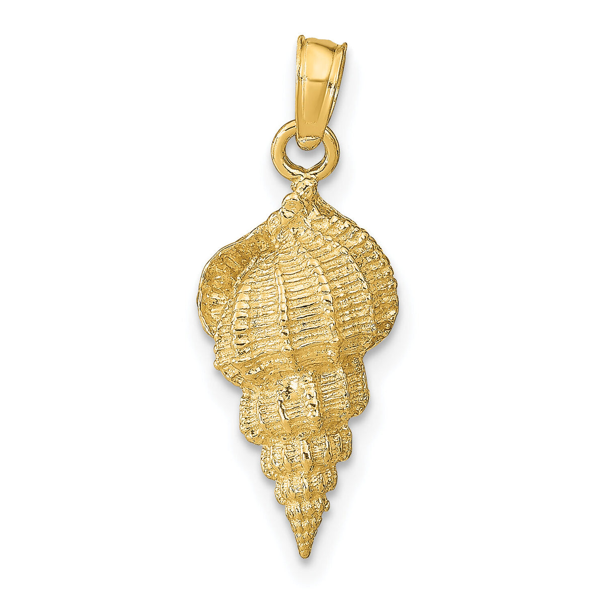 14k Conch Shell Pendant-C3370