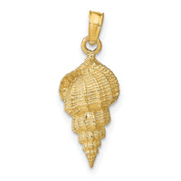 14k Conch Shell Pendant-C3370