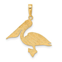 14k Pelican Pendant-C3386