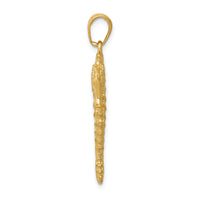 14k 3-D Seahorse Pendant-C3389