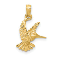 14k Hummingbird Pendant-C3472