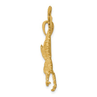 14k Textured Eagle Landing Pendant-C3489