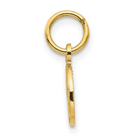 14k Small Polished Angel Charm-C349