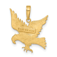 14k Eagle Pendant-C3491
