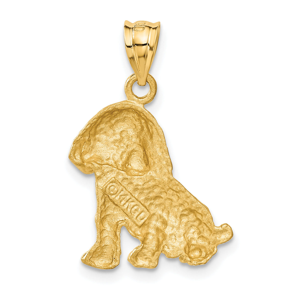 14k Dog Charm-C35