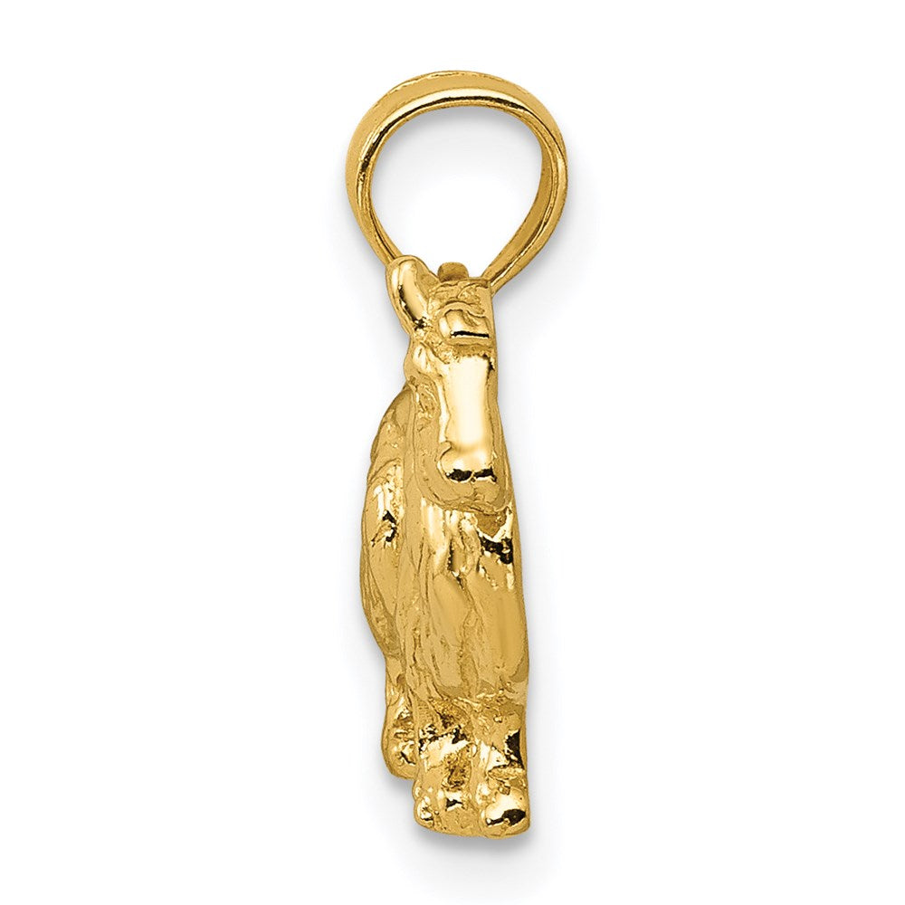 14k Collie Dog Pendant-C3508