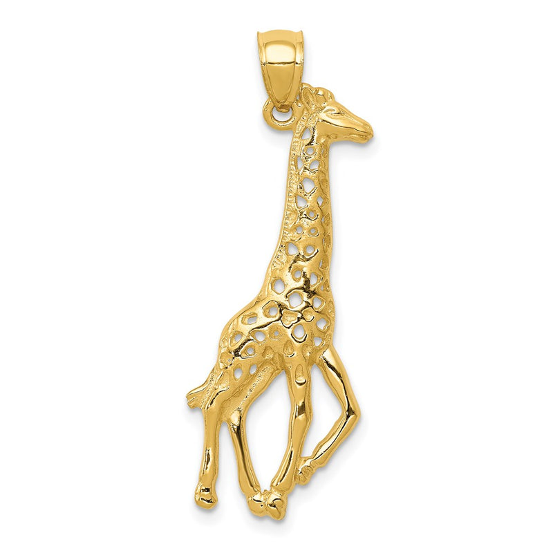 14k Giraffe Pendant-C3530