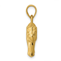 14k Elephant Pendant-C3534