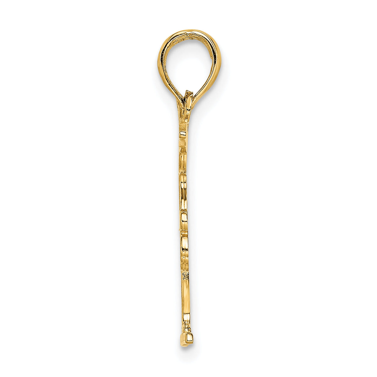 14k Gymnastics Floor Charm-C3537