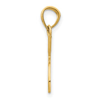 14k Double Tennis Racquet Charm-C3539