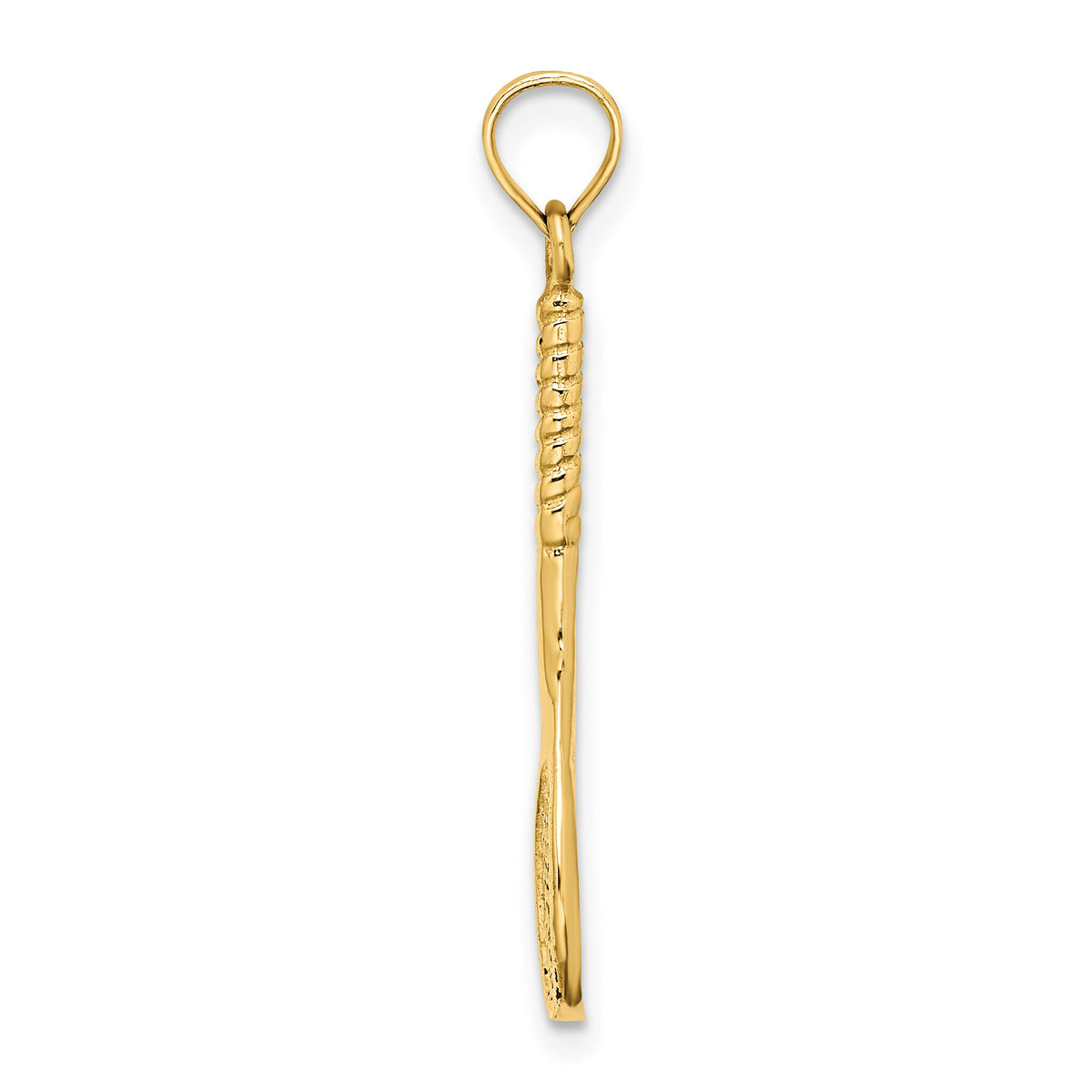 14k 3-D Tennis Racquet Charm-C3541