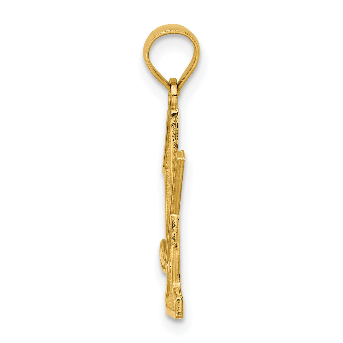 14k Golf Club and Ball on #1 Charm-C3545