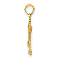 14k Golf Club and Ball on #1 Charm-C3545