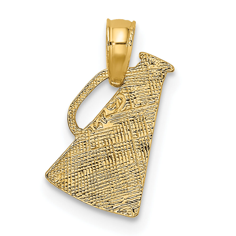 14k Megaphone with Handle Charm-C3551