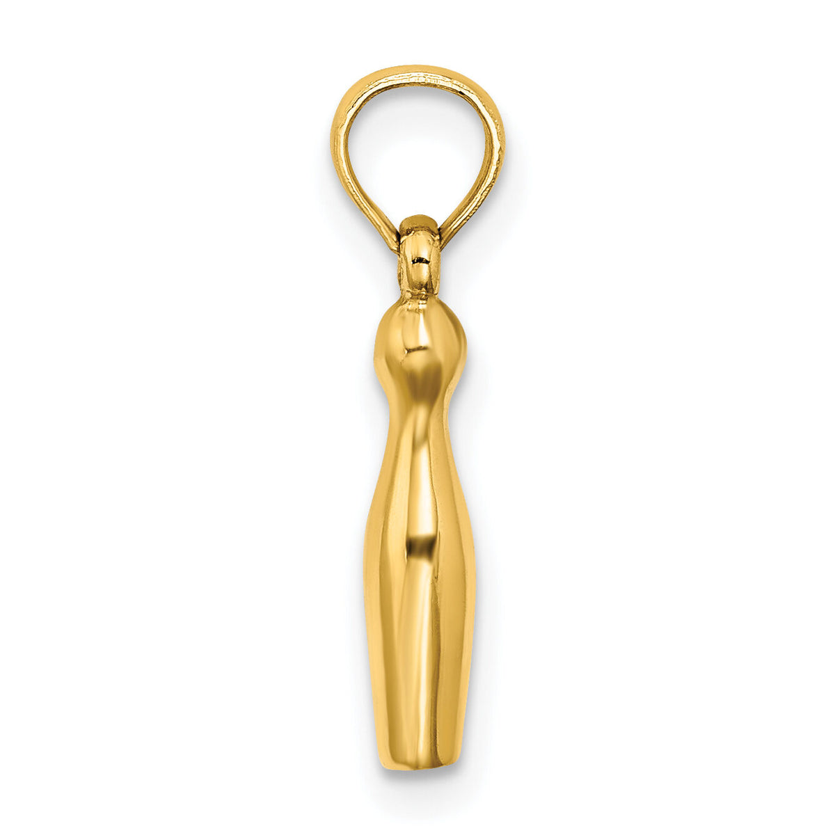 14k 3-D Bowling Charm-C3574