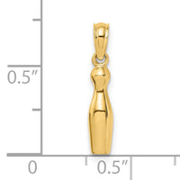 14k 3-D Bowling Charm-C3574