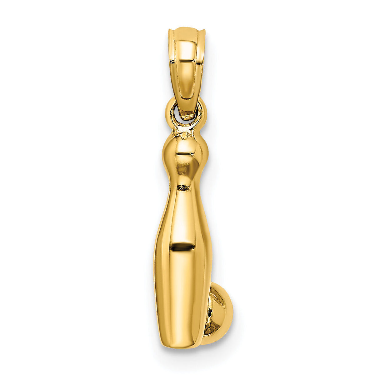 14k 3-D Bowling Pin and Ball Charm-C3575