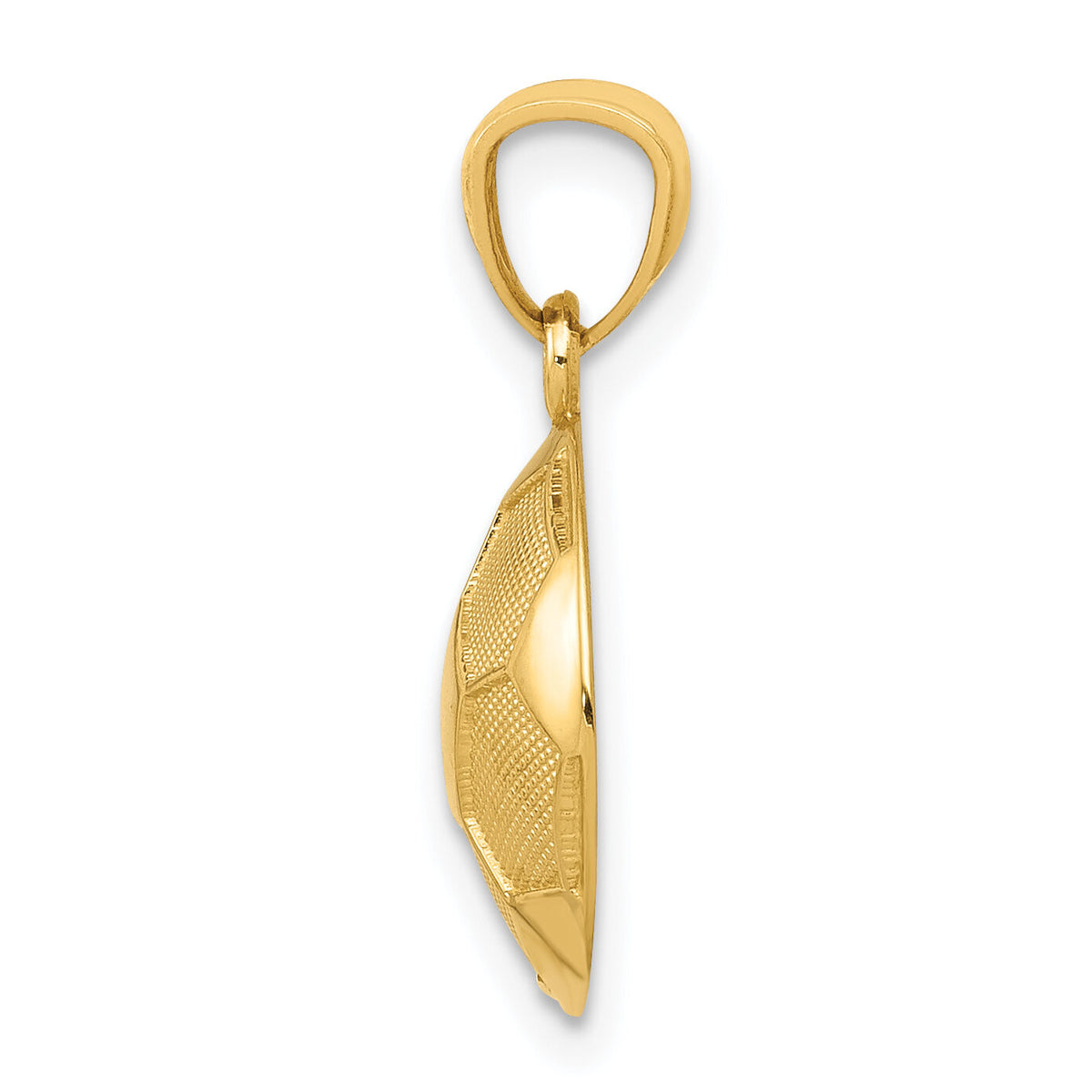 14k Soccer Ball Pendant-C3579