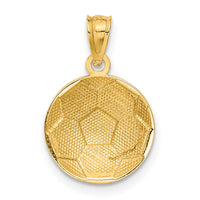 14k Soccer Ball Pendant-C3579