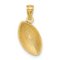 14k Football Pendant-C3582