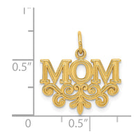 14k MOM Charm-C363