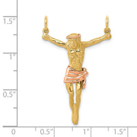 14k Two-tone Rose Corpus Pendant-C3711