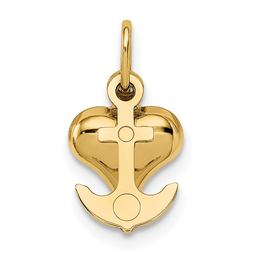 14K 3D Faith, Hope And Charity Charm-C3732