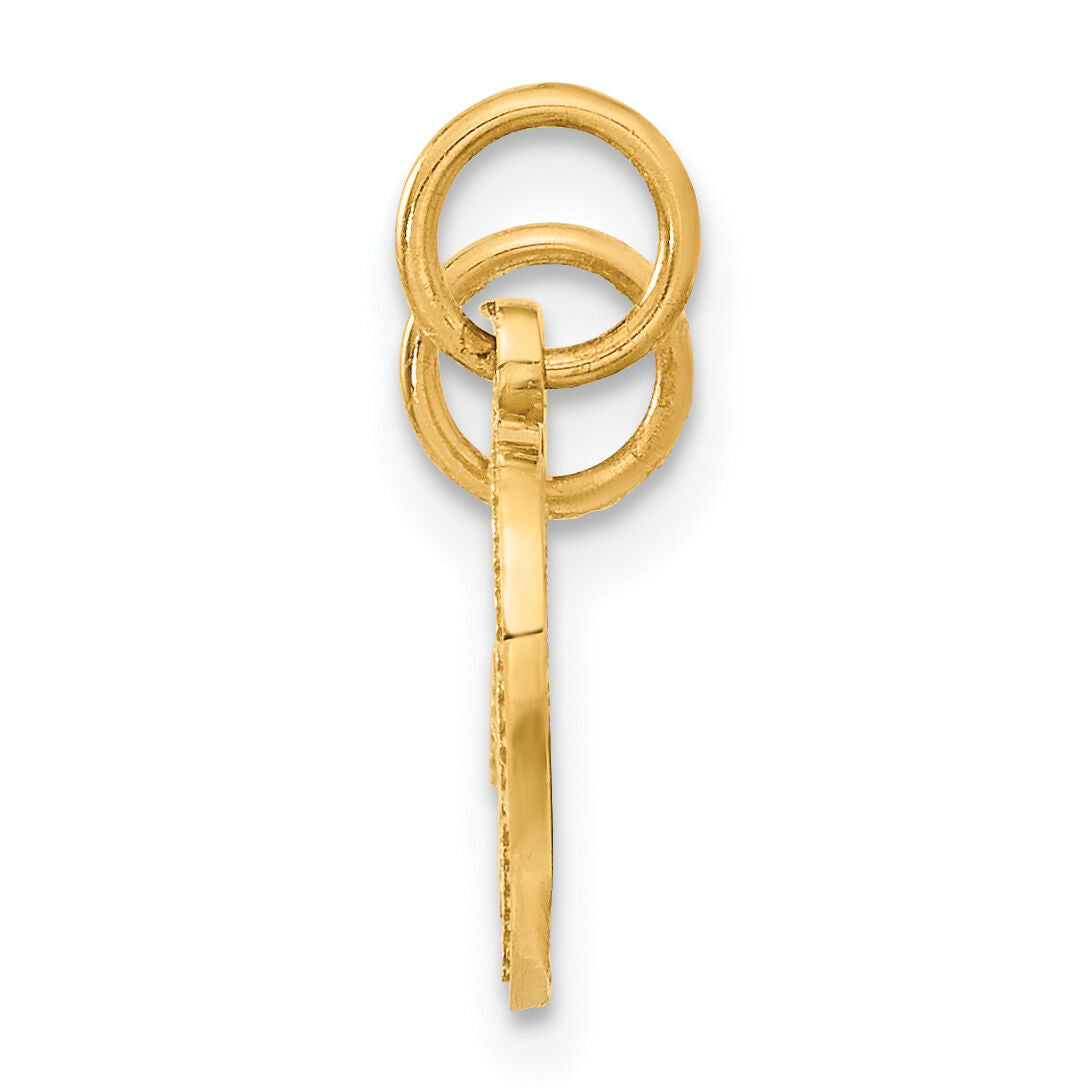 14k Duck Charm-C3753