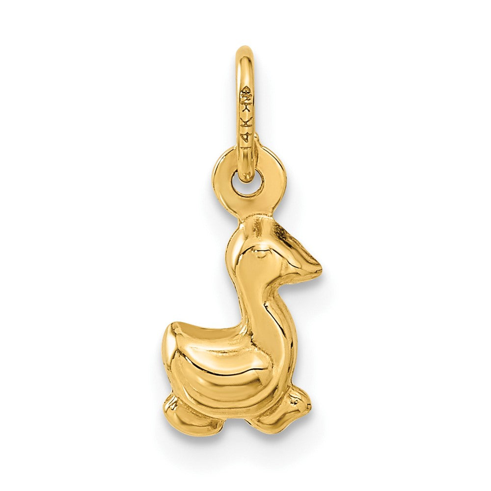 14k Duck Charm-C3753