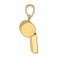 14k 3-D Whistle Charm-C3771