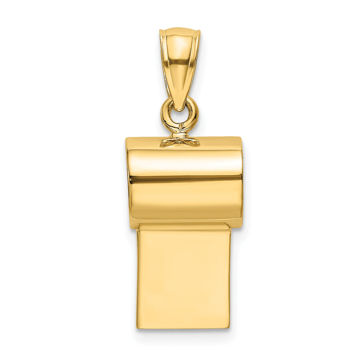 14k 3-D Whistle Charm-C3771
