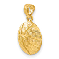 14k Basketball Pendant-C3774