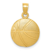 14k Basketball Pendant-C3774