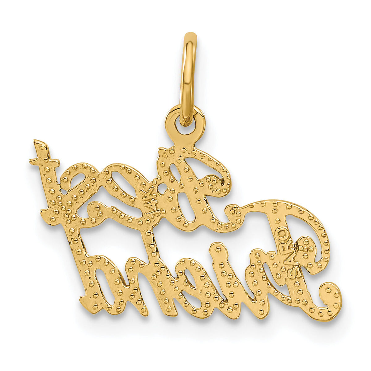 14k BEST FRIEND Charm-C378