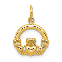 14k Claddagh Charm-C379