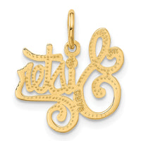 14k SISTER Charm-C382