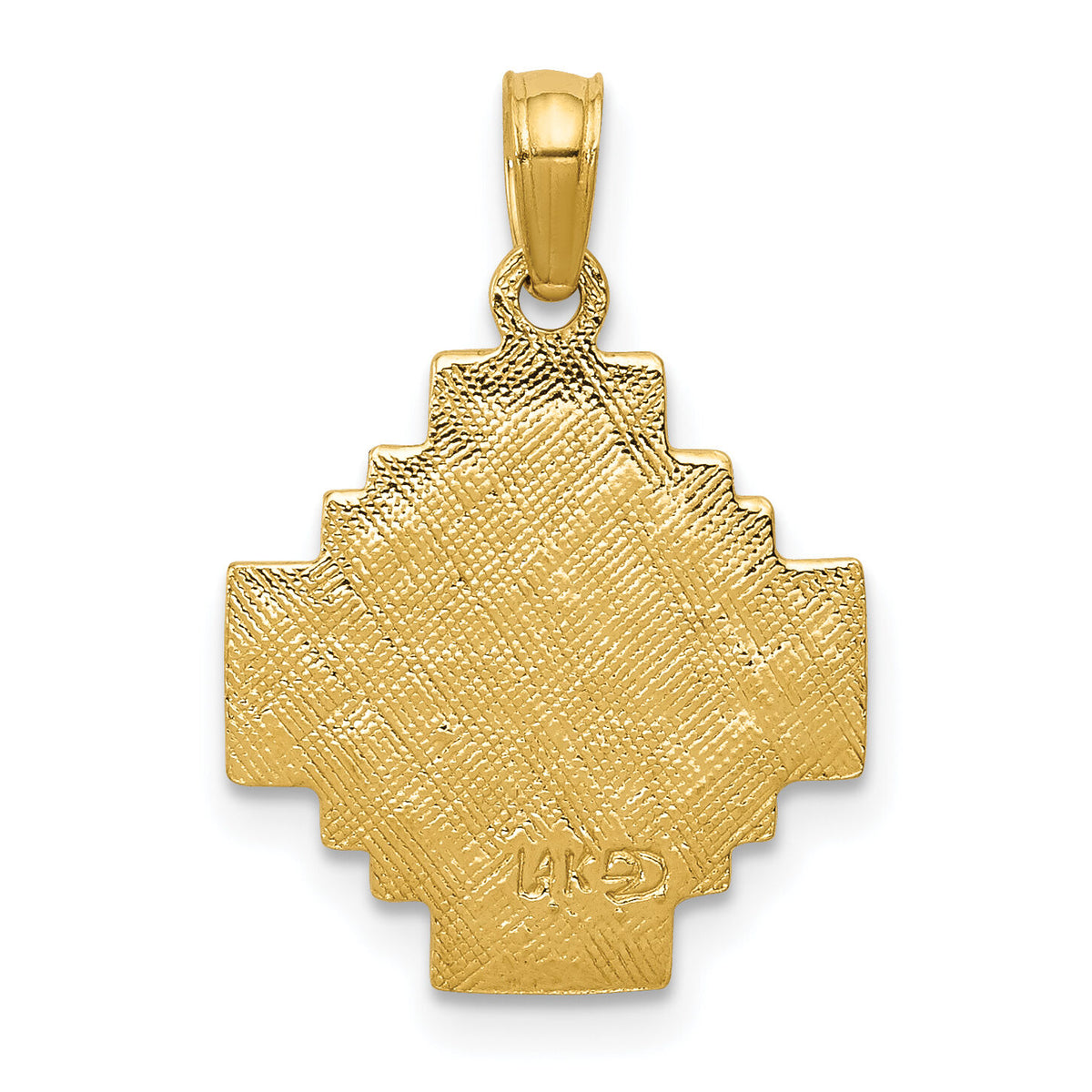 14k Jerusalem Cross Pendant-C3832