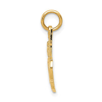 14k #1 DAUGHTER Charm-C385