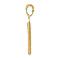 14k Reversible Latin Cross Pendant-C3865