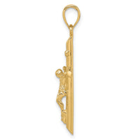 14k INRI Crucifix Pendant-C3895