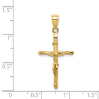 14k INRI Crucifix Pendant-C3895