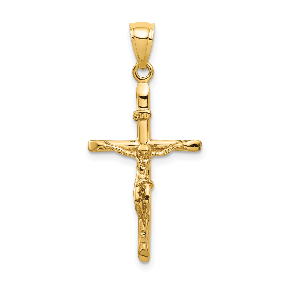 14k INRI Crucifix Pendant-C3895