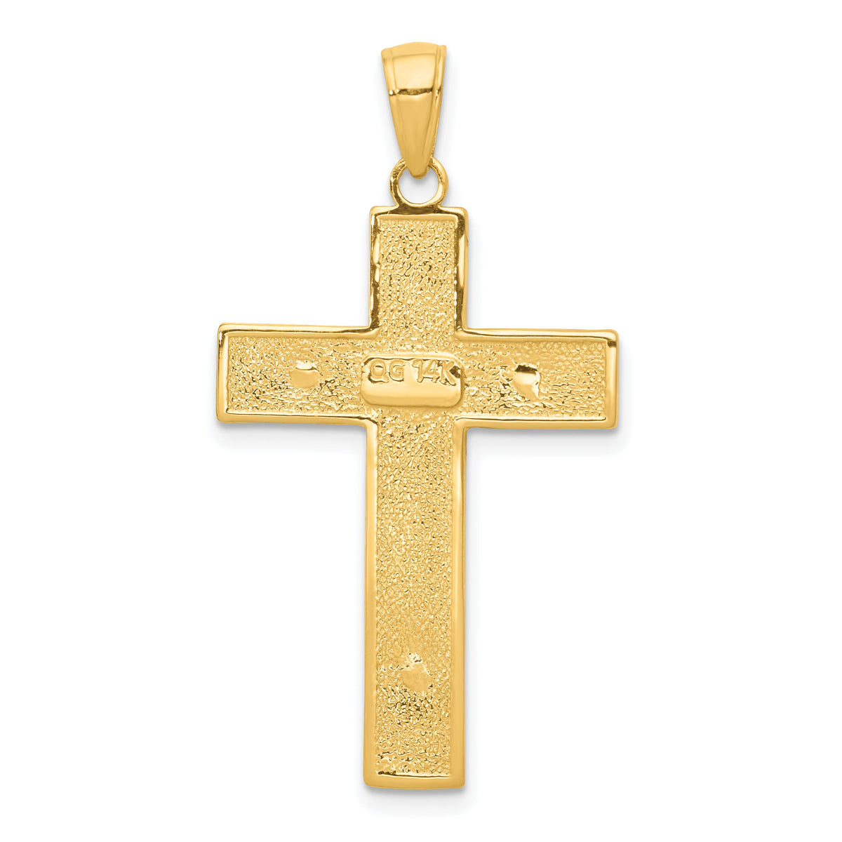 14k Crucifix Pendant-C3897