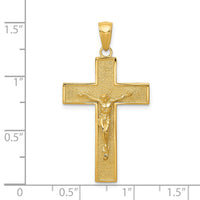 14k Crucifix Pendant-C3897
