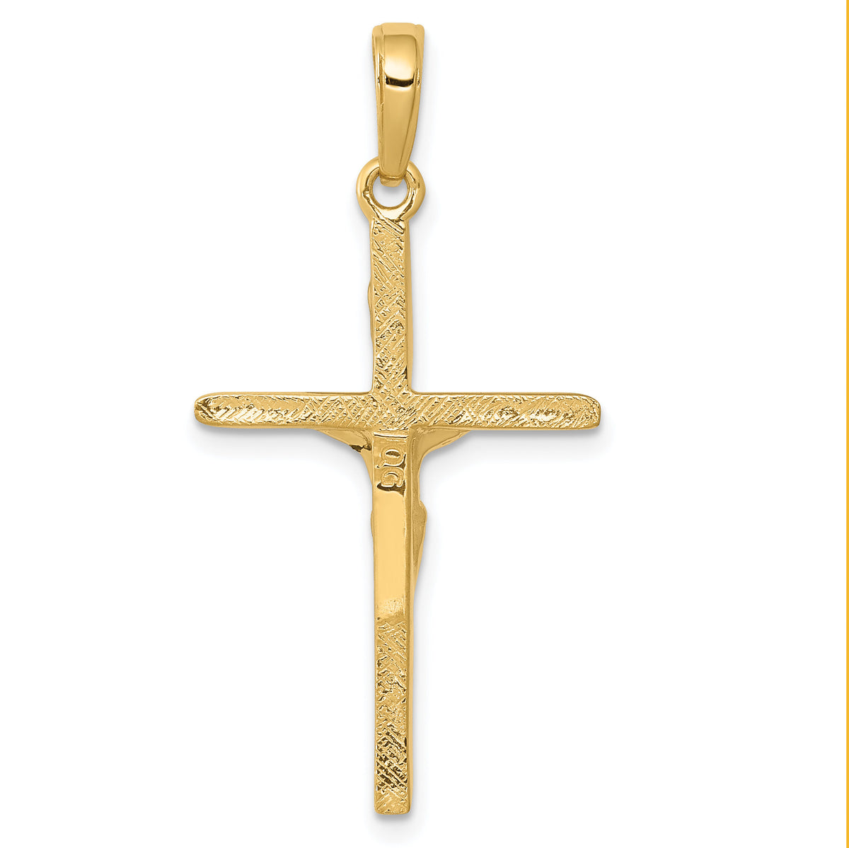 14k Crucifix Pendant-C3900