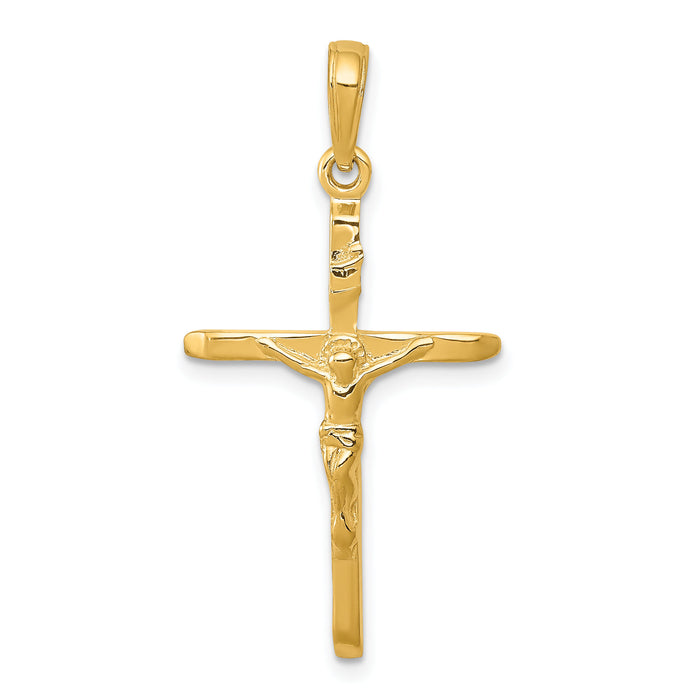 14k Crucifix Pendant-C3900