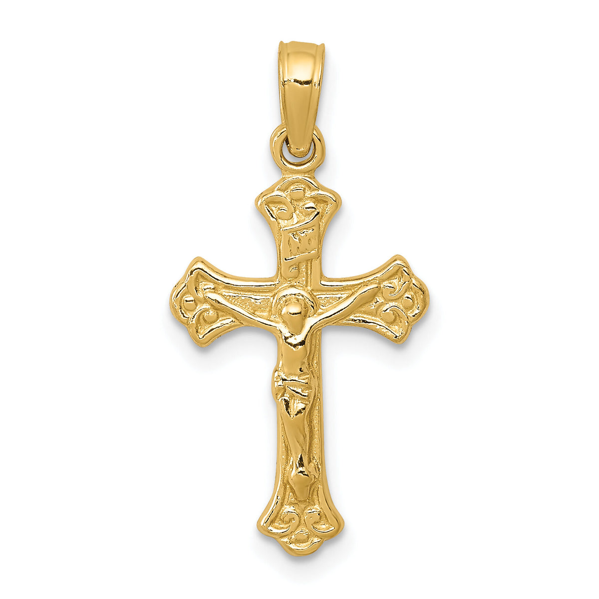 14k INRI Crucifix Charm-C3917
