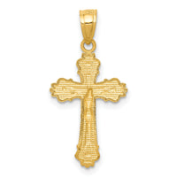 14k Small Crucifix Charm-C3919