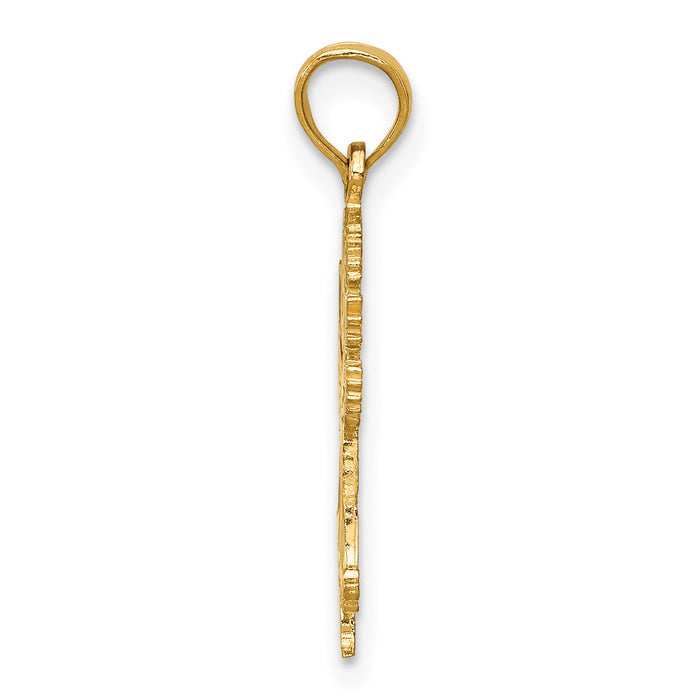 14k Angel Pendant-C3971