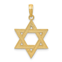 14k Star of David Pendant-C3988